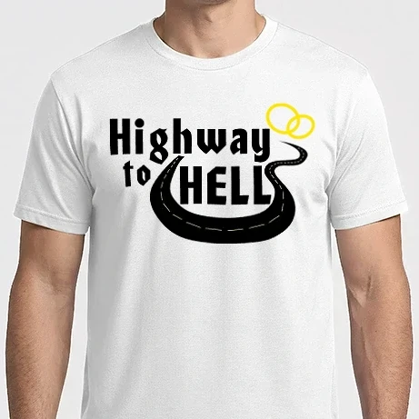 Férfi Imperial póló - Highway to hell