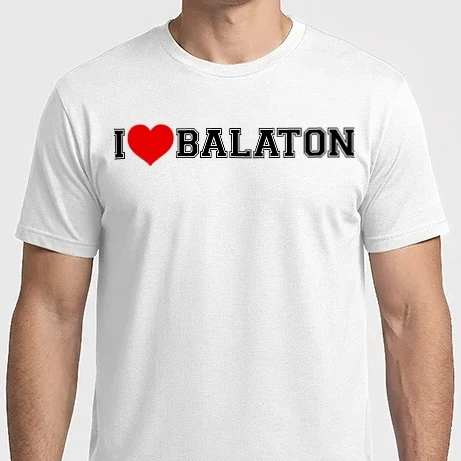 Férfi Imperial póló - I heart balaton 2 szín