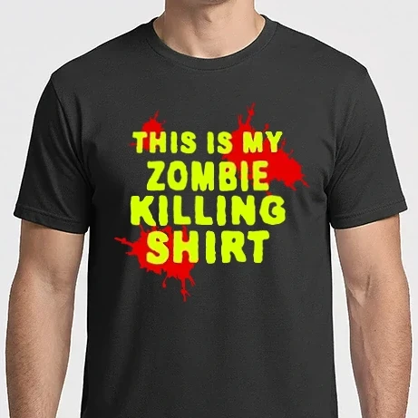Férfi Imperial póló -  zombie killing shirt_4240