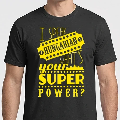 Férfi Imperial póló - I speak hungarian