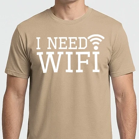 Férfi Imperial póló - I need wifi