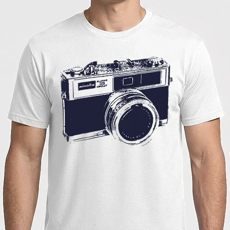 Férfi Imperial póló - Camera for hipsters