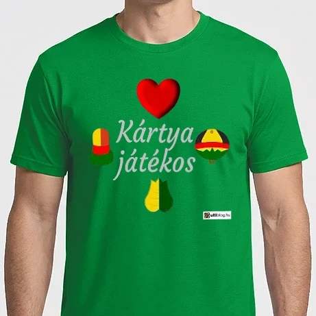 Férfi Imperial póló - Kártya játékos