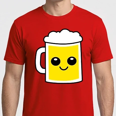 Férfi Imperial póló - aranyos sör