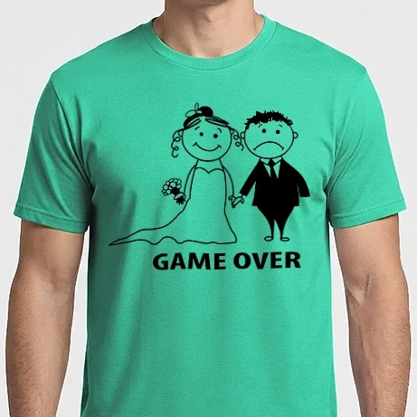 Férfi Imperial póló - game over