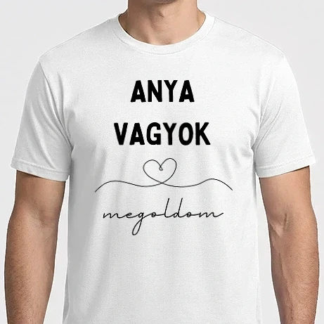 Férfi Imperial póló - Anya vagyok megoldom