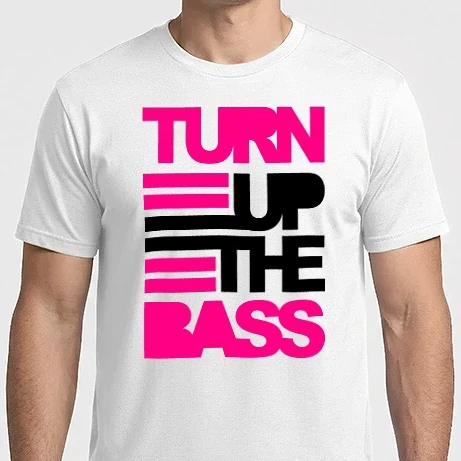 Férfi Imperial póló - Turn Up The Bass