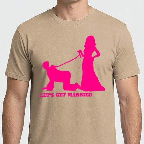 Férfi Imperial póló - lets get married