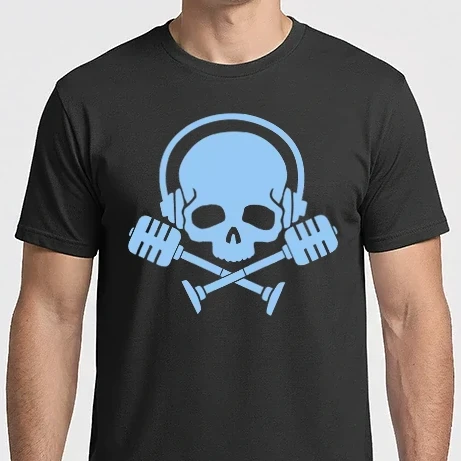 Férfi Imperial póló - Skull Dj