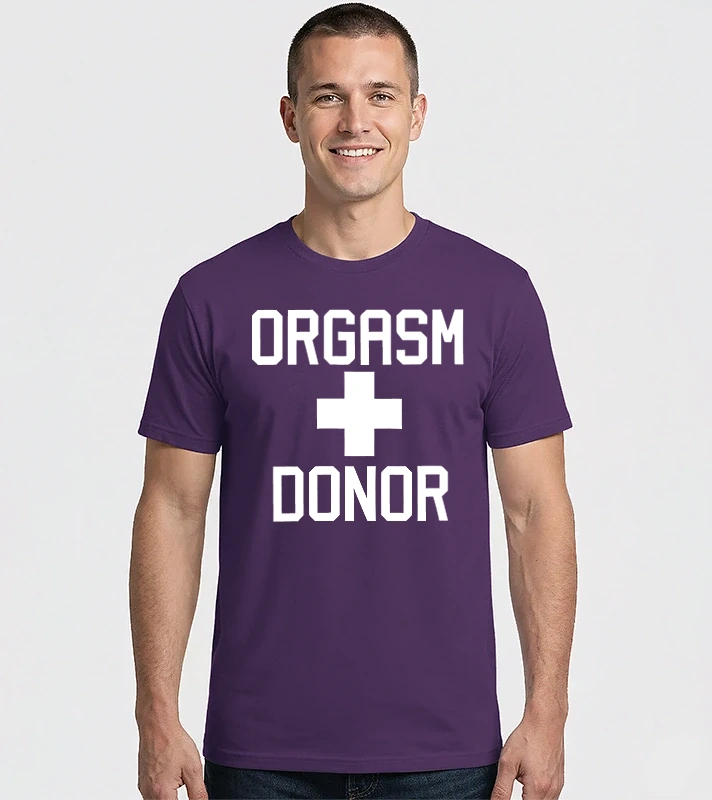 Orgasm Donor – Férfi Imperial póló