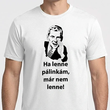 Férfi Imperial póló - Ha lenne pálinkám, már nem lenne!