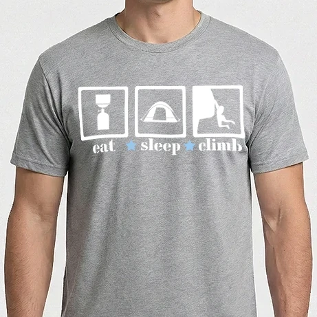 Férfi Imperial póló - eatsleepclimb2