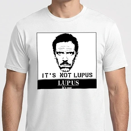 Férfi Imperial póló - Doktor House ITS NOT LUPUS