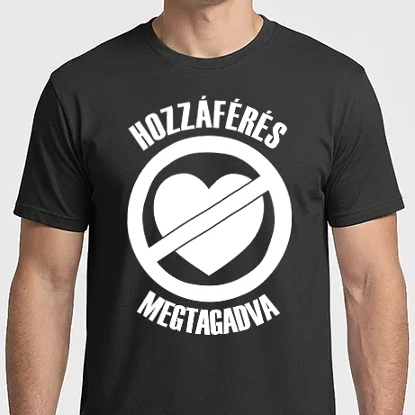 Férfi Imperial póló - Hozzáférés megtagadva ok