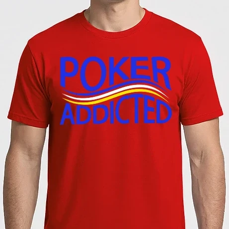 Férfi Imperial póló - Poker Addicted 1