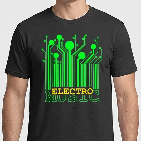 Férfi Imperial póló - Electro Music
