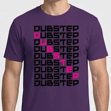 Férfi Imperial póló - Dubstep Pattern