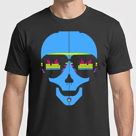 Férfi Imperial póló - Party Skull
