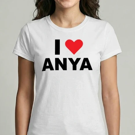 Női Imperial póló - I love anya - Szeretlek anya