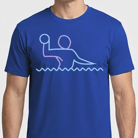 Férfi Imperial póló - Vízilabda 2 piktogram