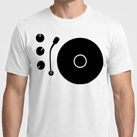 Férfi Imperial póló - lemezjátszó