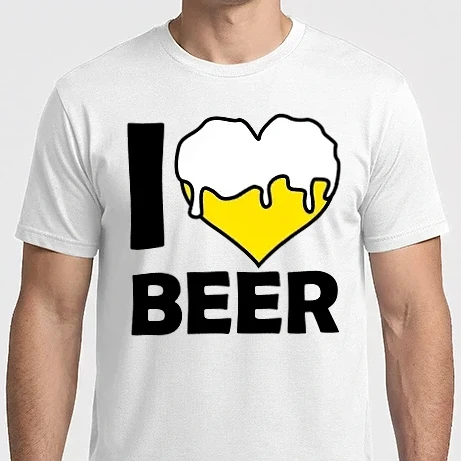 Férfi Imperial póló - i love beer 1