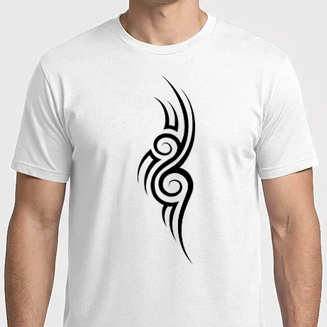 Férfi Imperial póló - Nonfiguratív tattoo minta