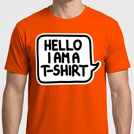 Férfi Imperial póló - Hello i am a t-shirt