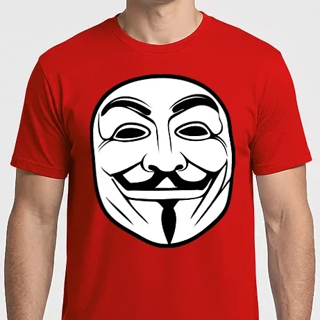 Férfi Imperial póló - Anonymous mask