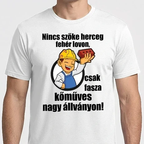 Férfi Imperial póló - Fasza kőműves