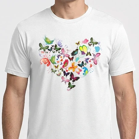 Férfi Imperial póló - heart_butterfly