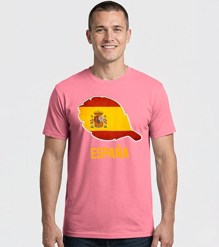 Spanyol zászló – Férfi Imperial póló