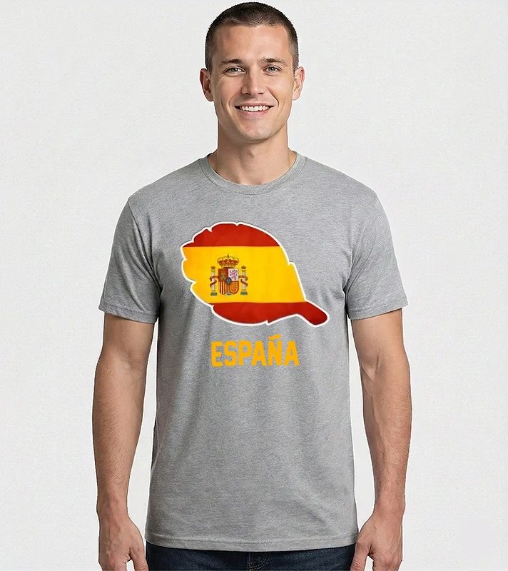 Spanyol zászló – Férfi Imperial póló