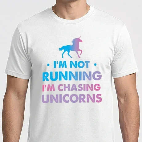 Férfi Imperial póló - Unikornis Futás