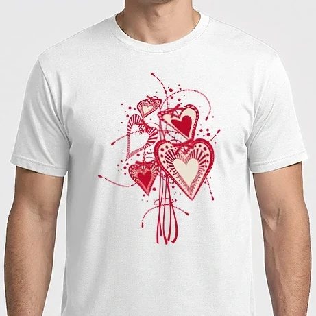 Férfi Imperial póló - szív