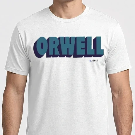 Férfi Imperial póló - Orwell - Like 1984