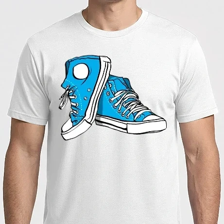 Férfi Imperial póló - shoes_blue