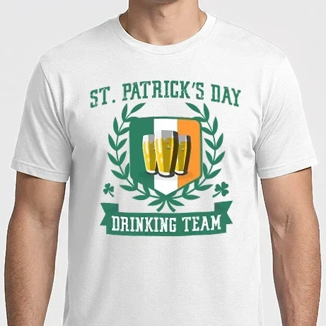 Férfi Imperial póló - St Patrick Drinking team