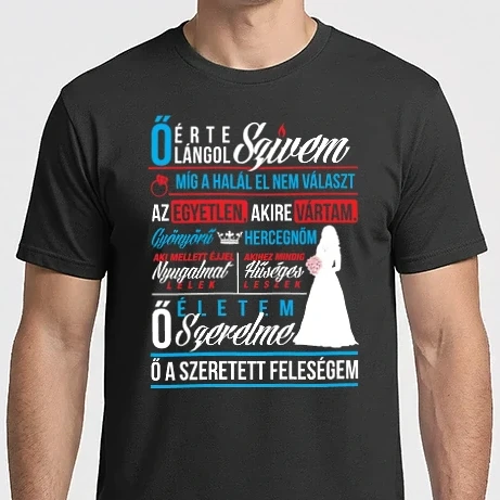 Férfi Imperial póló - Szeretett feleségem