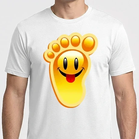 Férfi Imperial póló - lábnyom