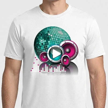 Férfi Imperial póló - Disco Ball 
