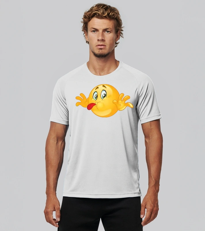 Nyelves Emoji – Férfi sportmez
