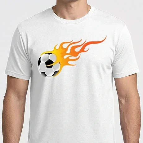 Férfi Imperial póló - Lángoló labda