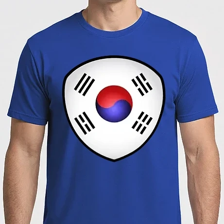 Férfi Imperial póló - KOR-jabulani-flag