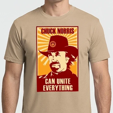 Férfi Imperial póló - Chuck Norris - Can Unite Everything