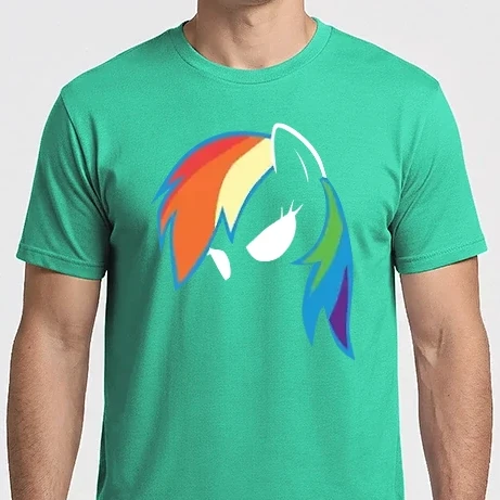 Férfi Imperial póló - Rainbow Dash