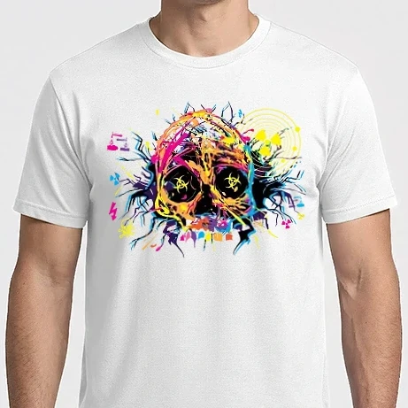 Férfi Imperial póló - Paintskull