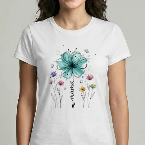 Női Imperial póló - Anyák napja virágos