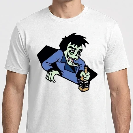 Férfi Imperial póló - Drunk Zombie