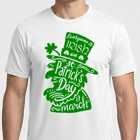 Férfi Imperial póló - Everyone is irish leprechaun
